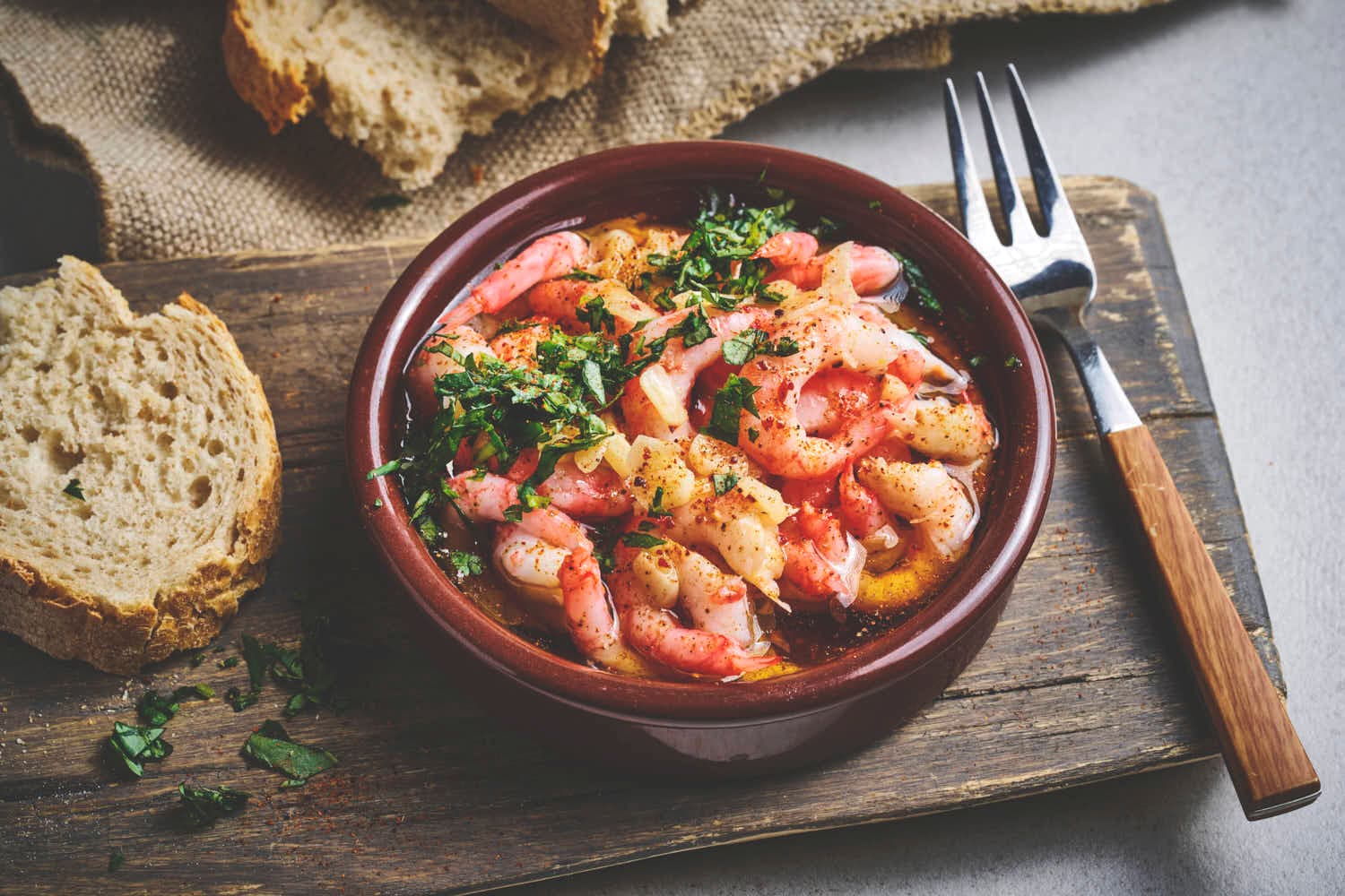 Gambas al Ajillo with Garlic