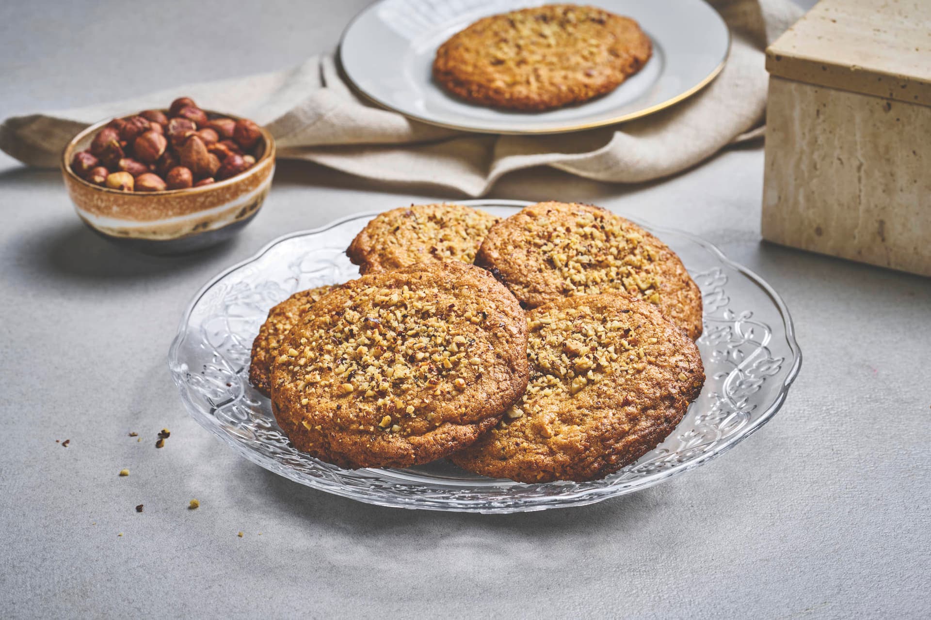 Orange Hazelnut Cookies