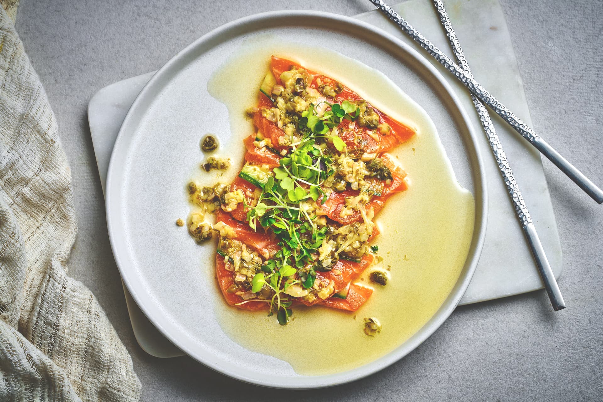 Crudo av laks
