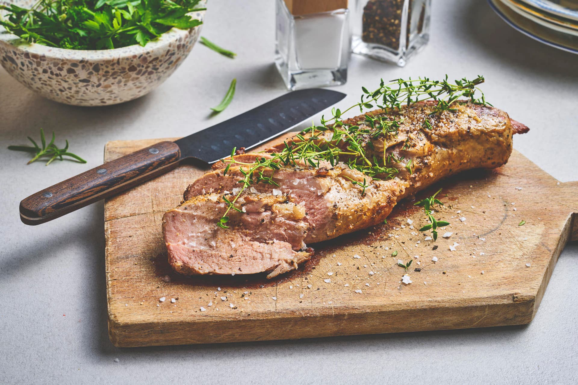 Whole Roasted Pork Tenderloin
