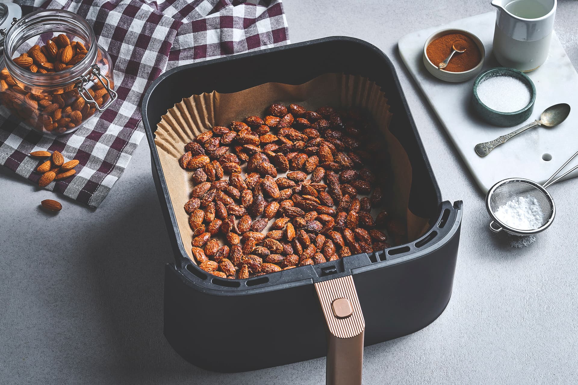 Candied Almonds in Air Fryer