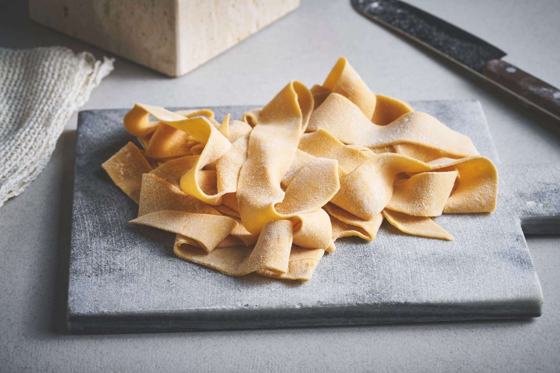 Hjemmelaget pappardelle pasta
