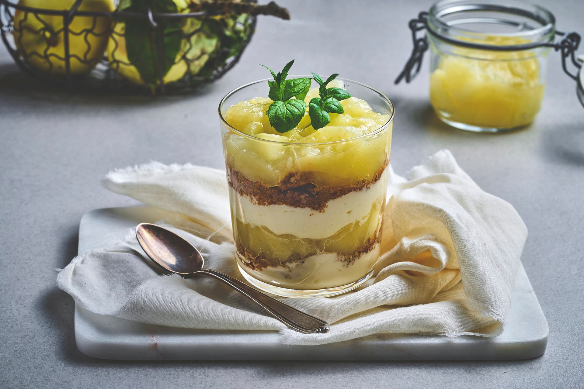 Norwegian Layered Apple Dessert