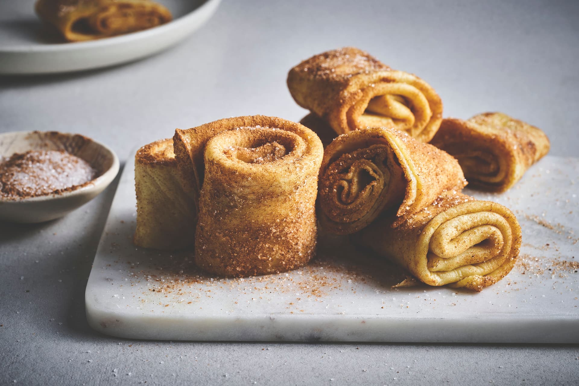 Pancakes with Cinnamon Sugar