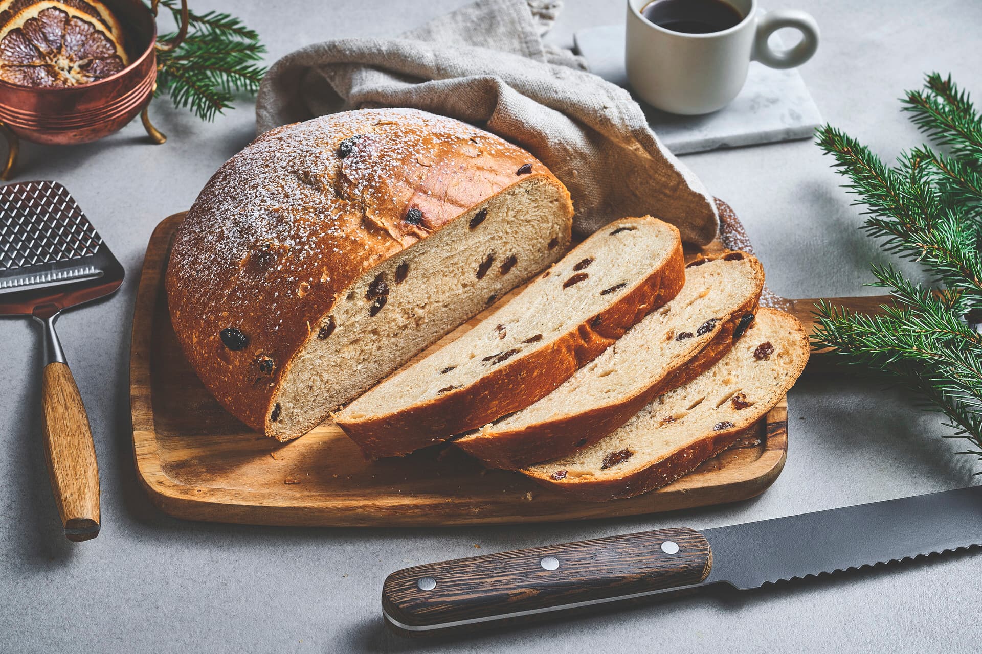 Julekake med rosiner