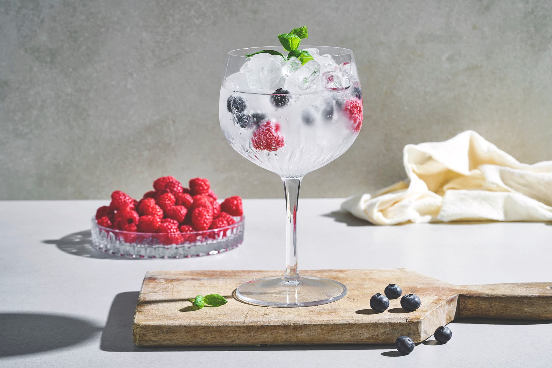May 17 Gin and Tonic with Berries