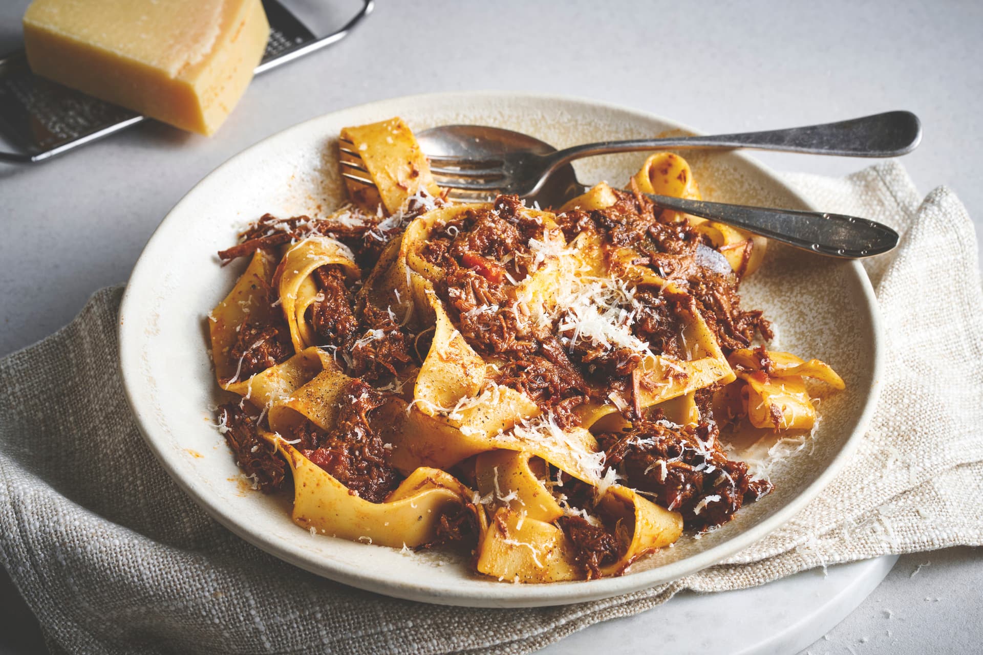 Pasta with Beef Chuck Ragù