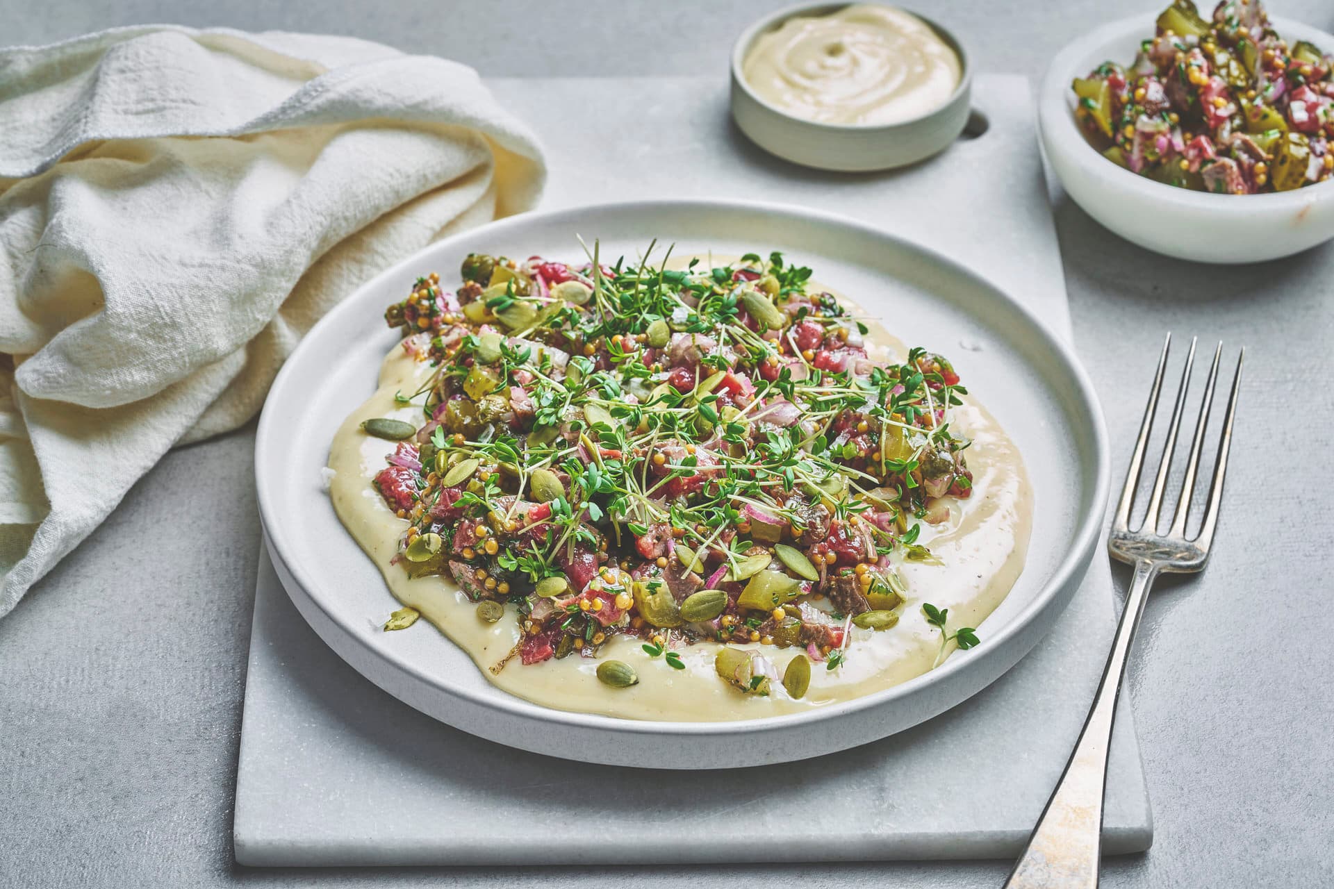Grillet biff tartar