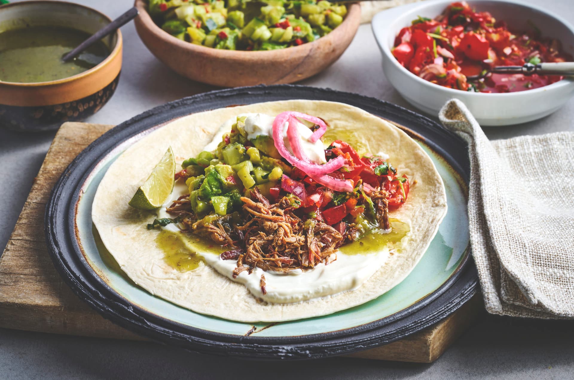 Slow Grilled Beef Chuck on the Grill