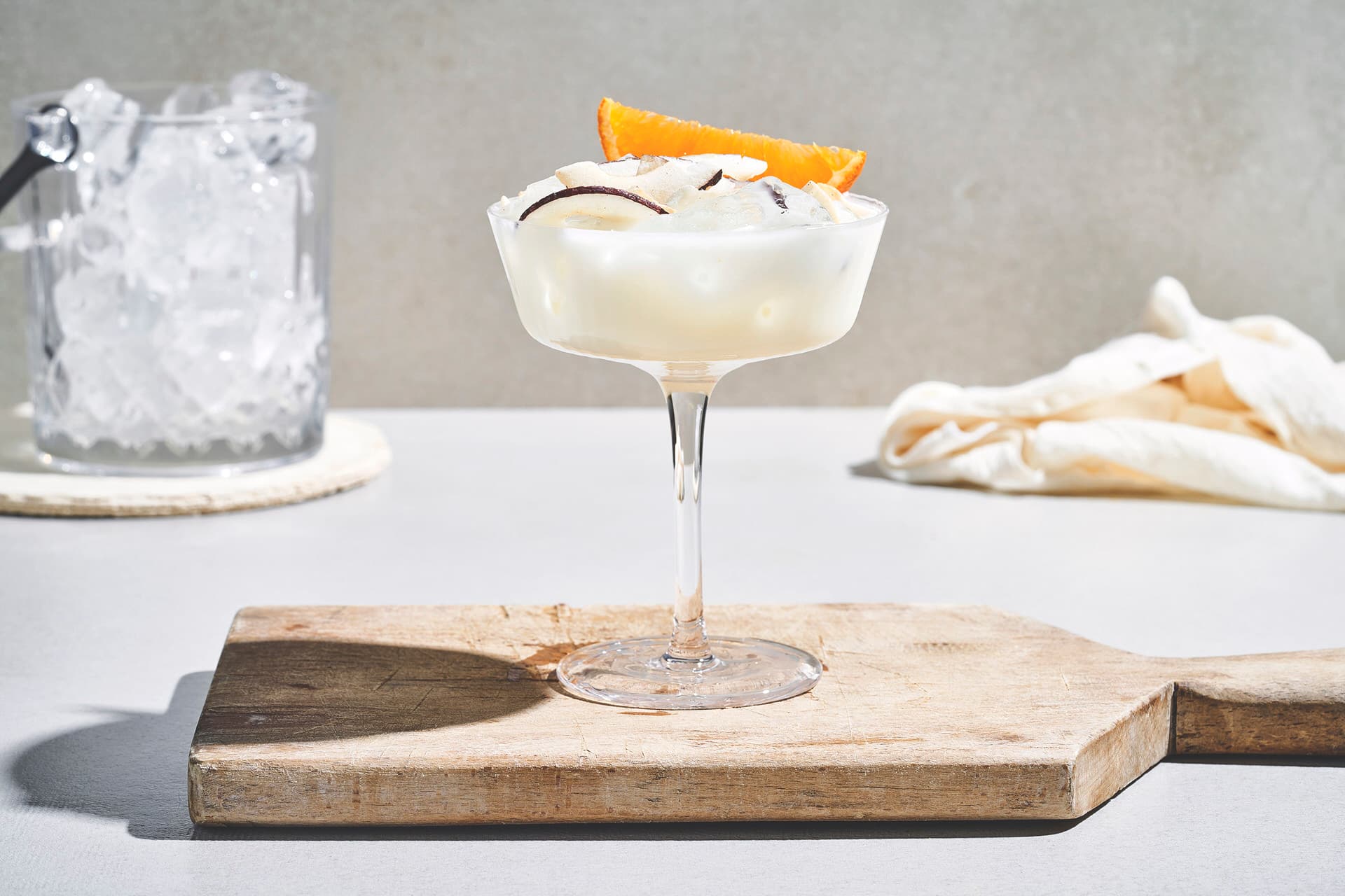 Easter Colada with Orange and Coconut