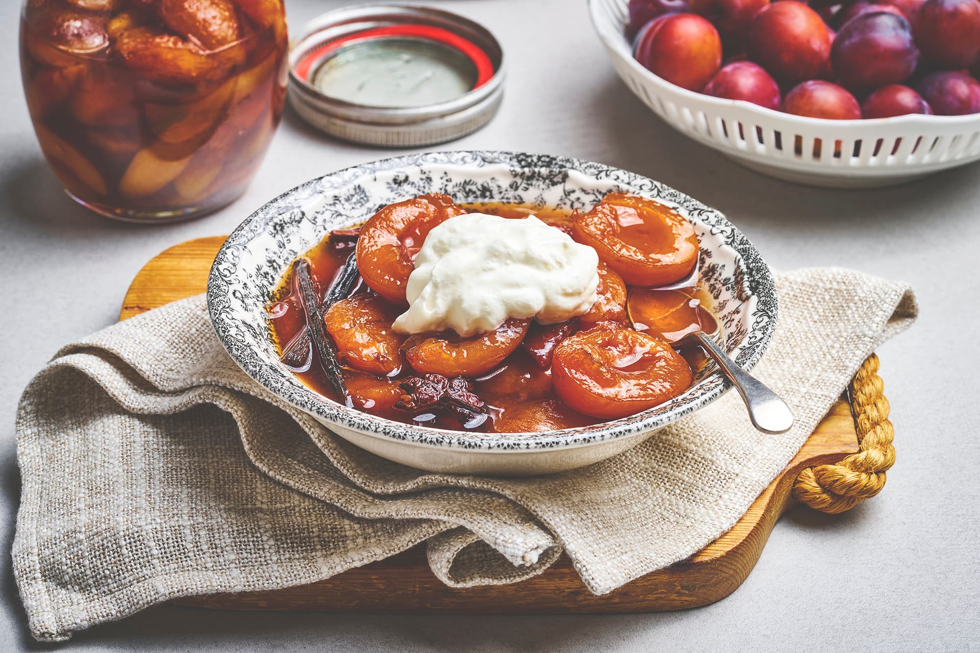 Pickled Plums