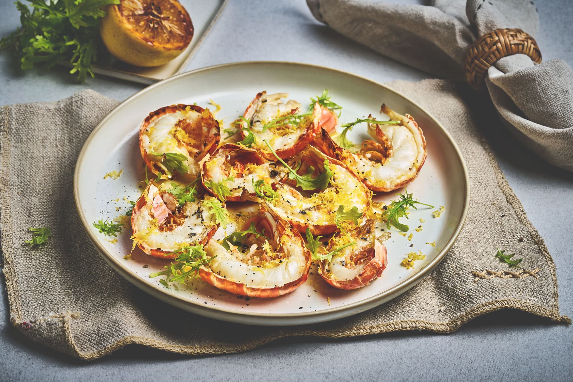 Gratinated Langoustines