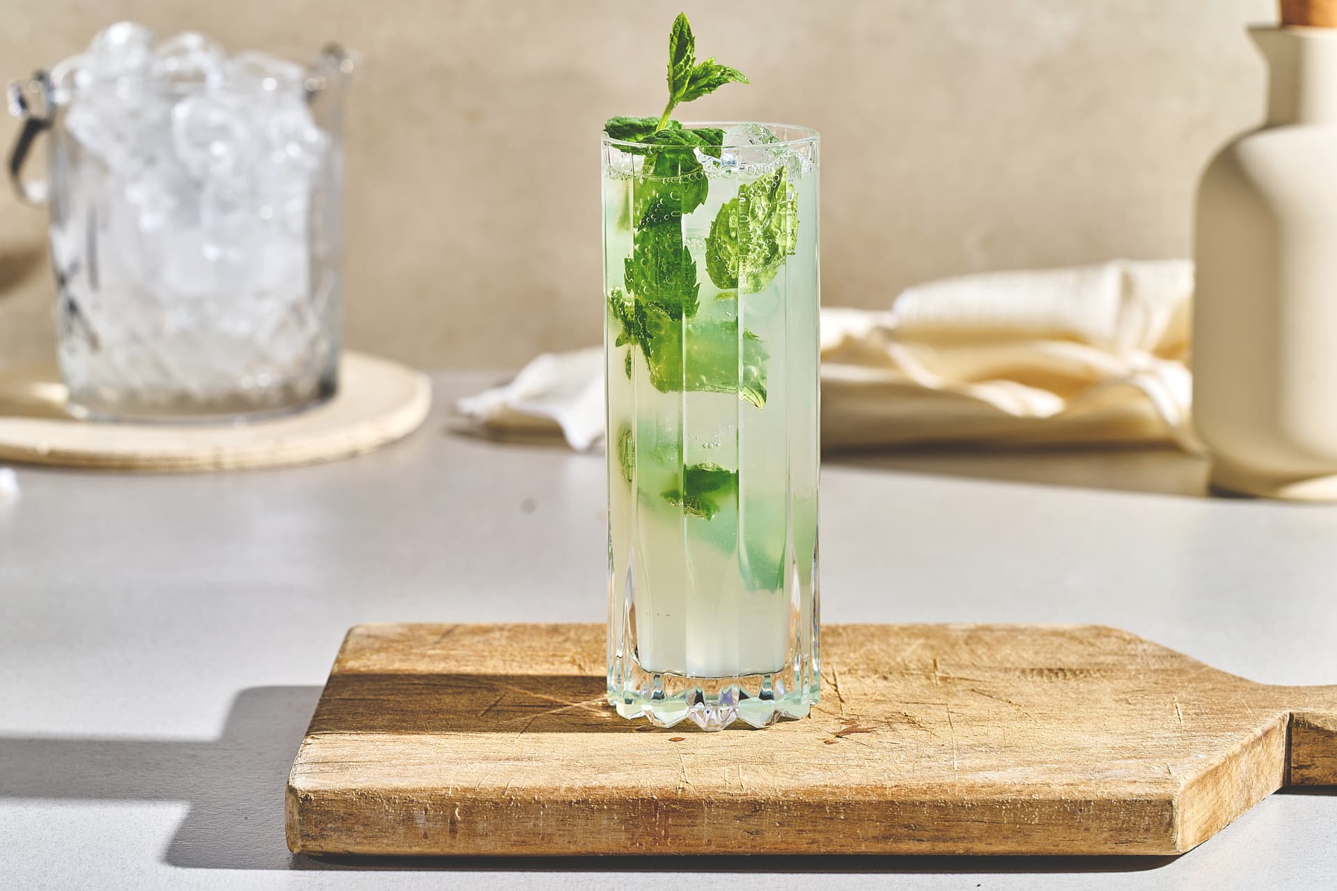 Mojito with Lime and Mint