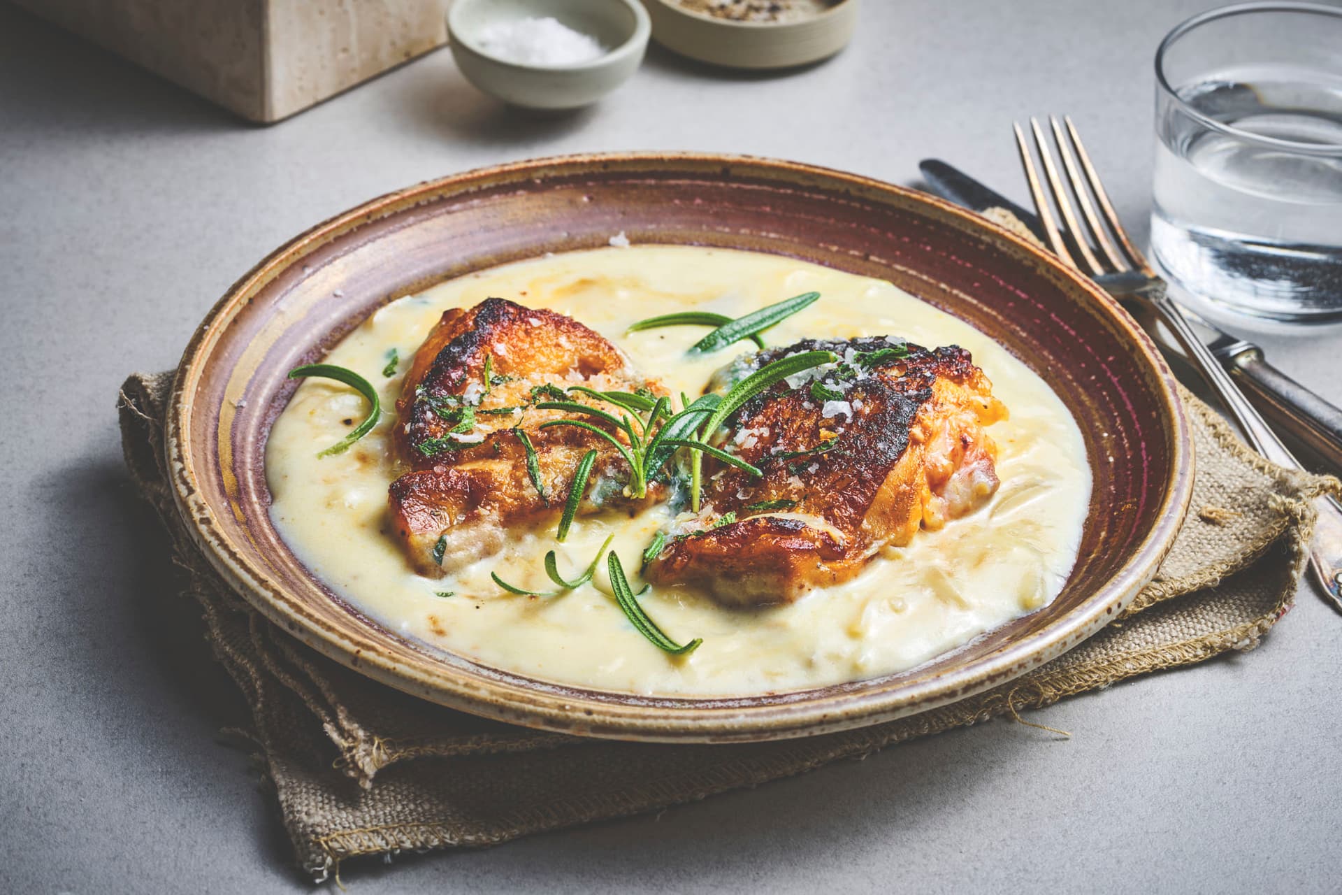 Chicken in Cream Sauce with Tarragon