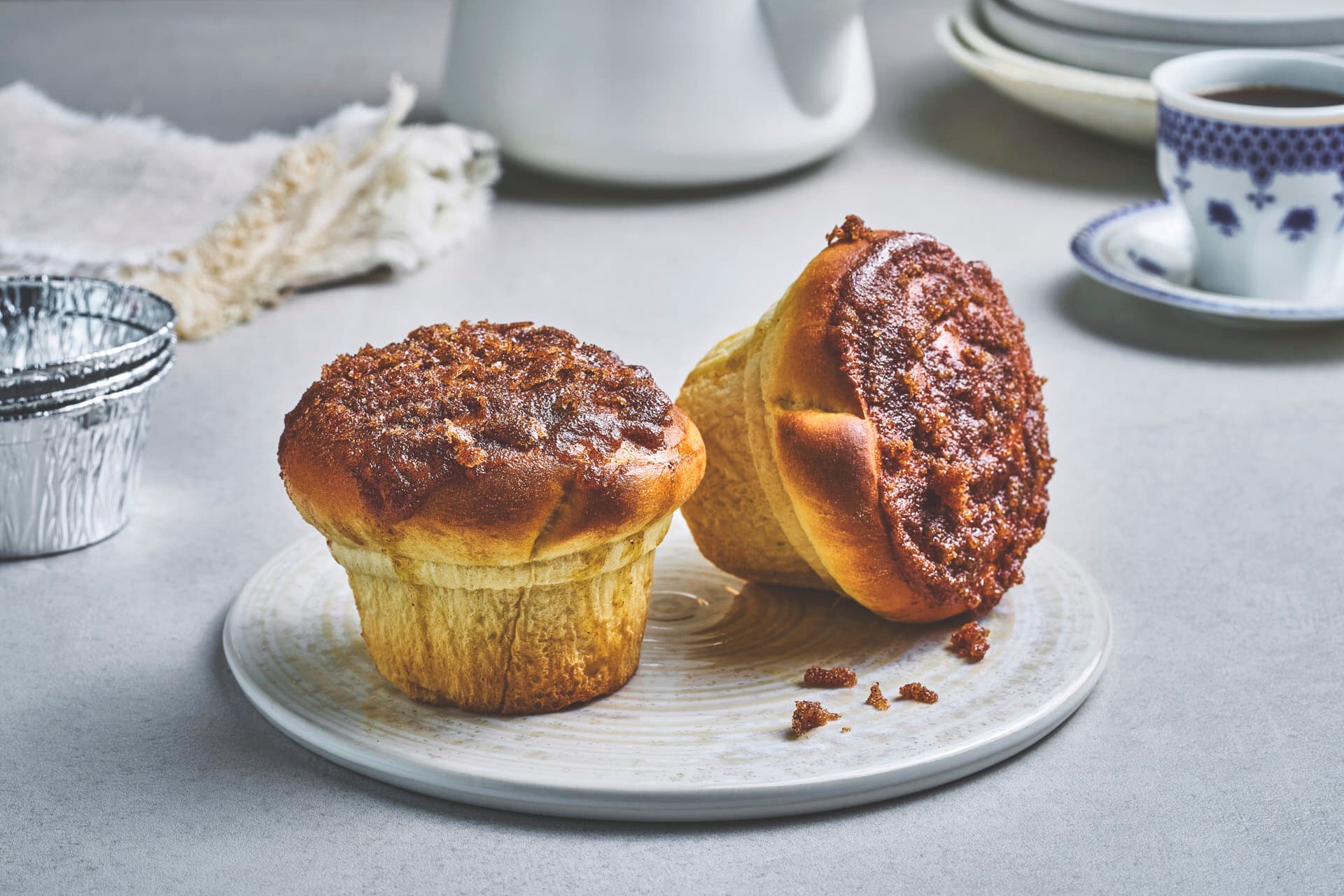 Kanelsnurrer i form