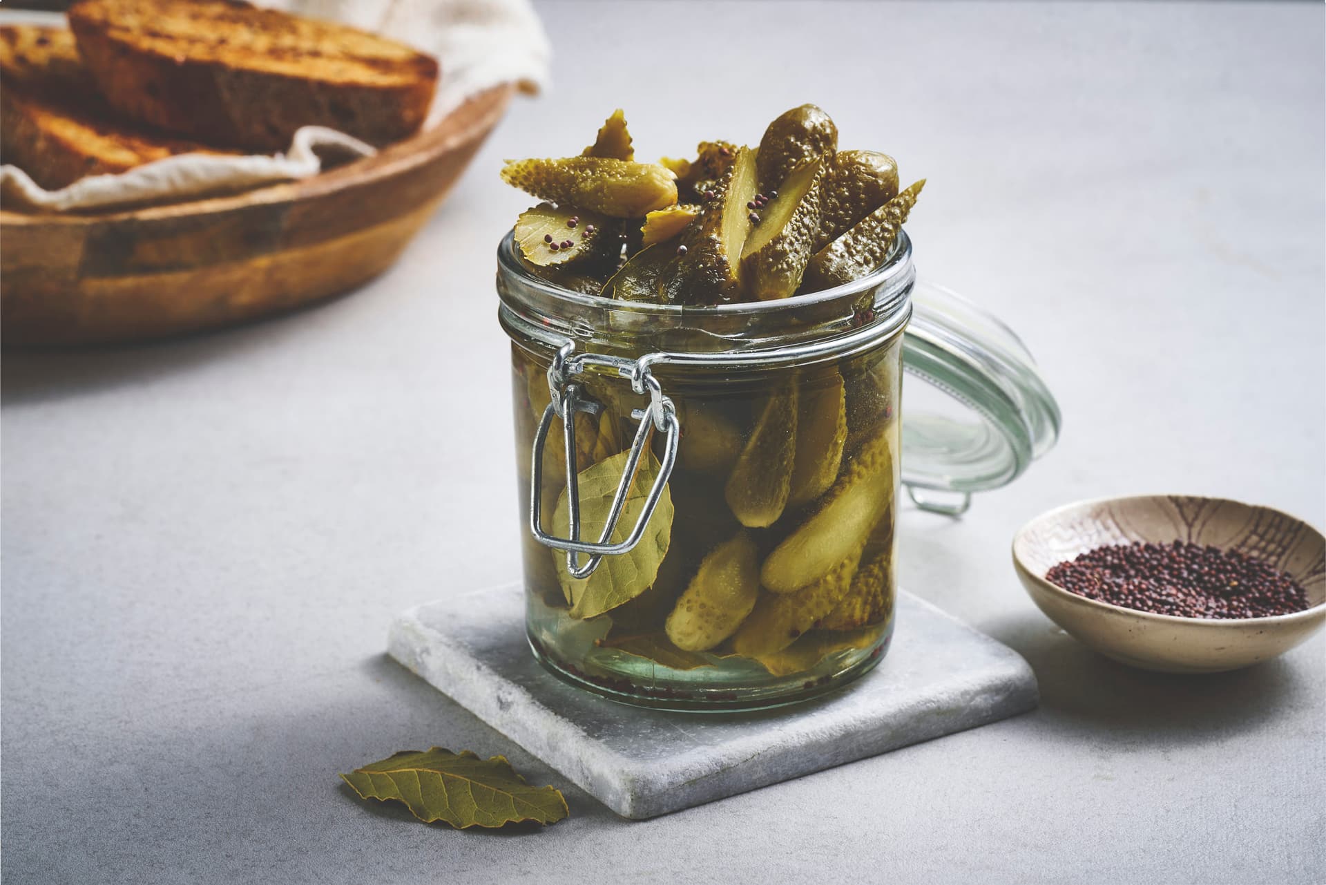 Homemade Pickled Cucumber